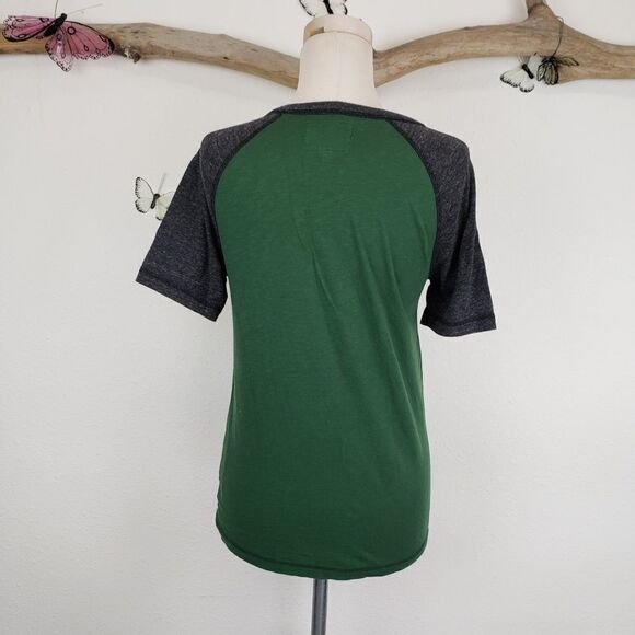 American eagle outfitters distressed raglan tee - Picture 5 of 7